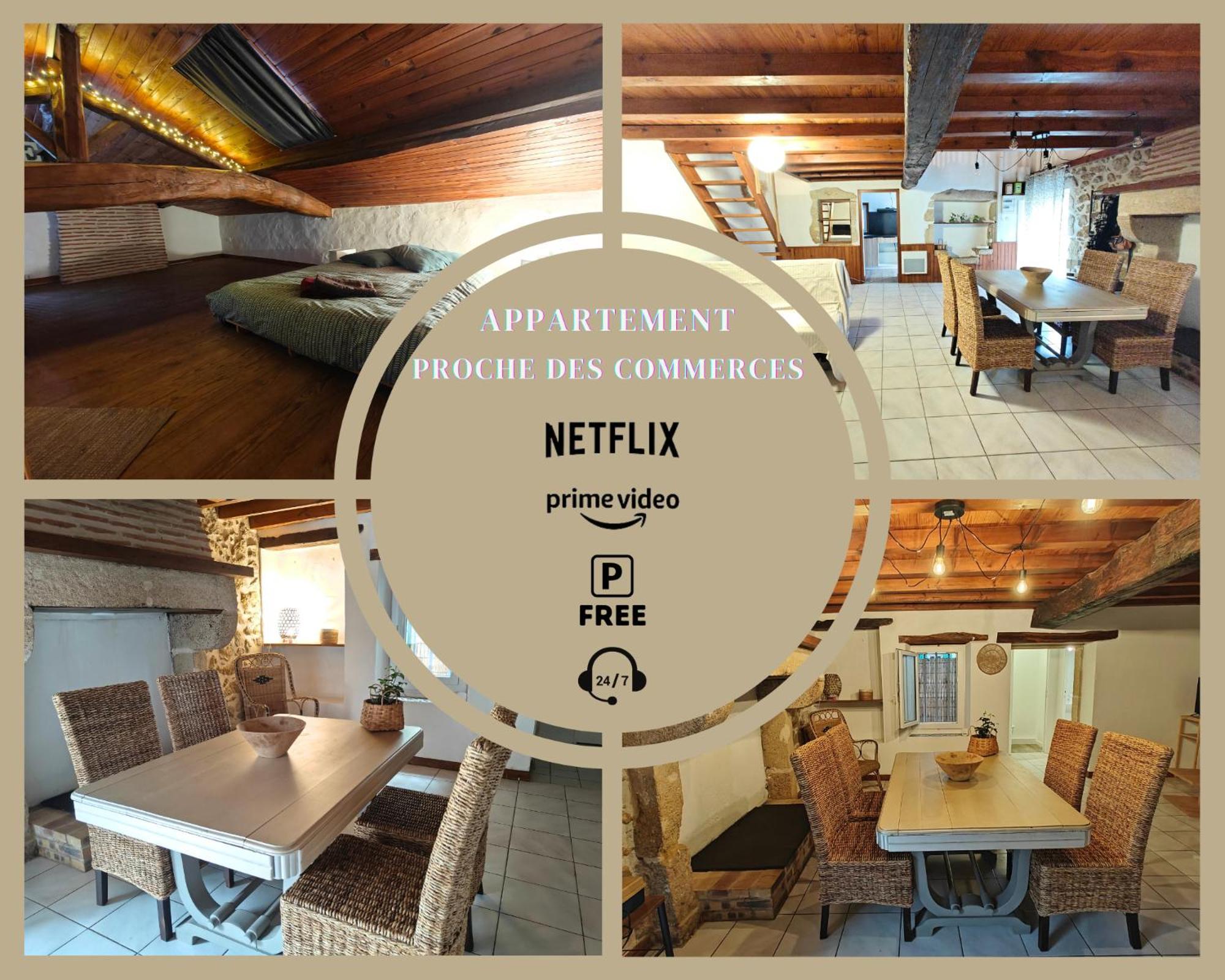 Logement Entier Style Chalet - 1 A 5 Pers - Langon  Exterior photo